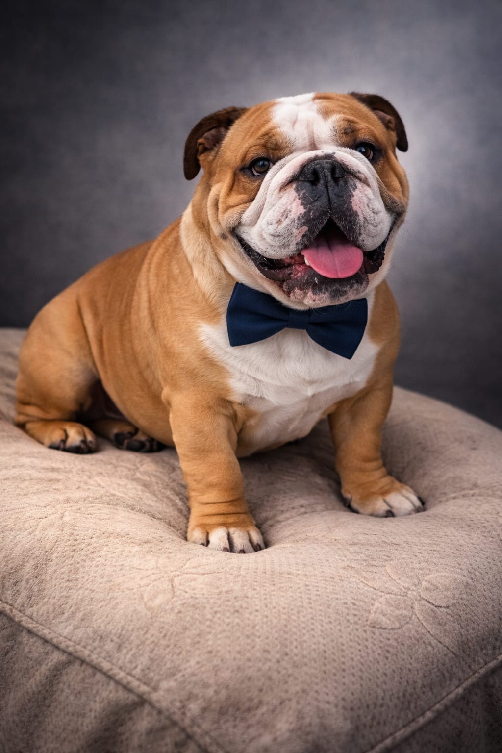 Zeus the bulldog